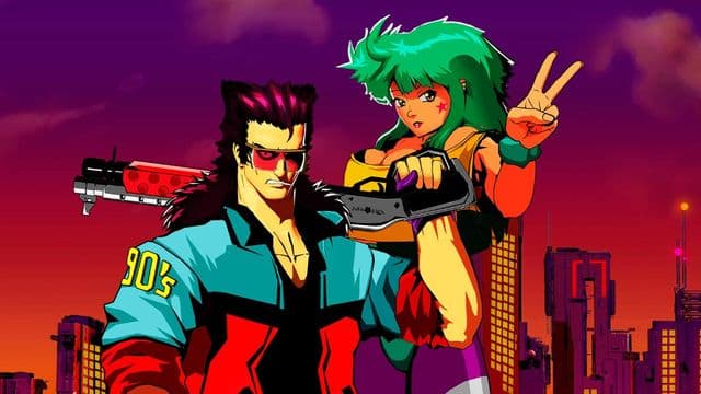 Why Mullet Madjack’s retro VHS-era anime art style still stands out