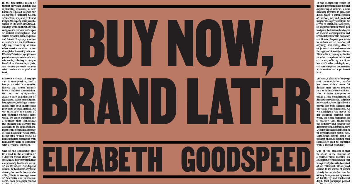 Elizabeth Goodspeed on what happens when design becomes prefab